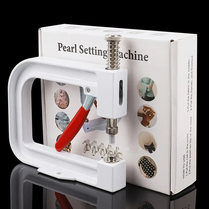 Pearl Setting Machine Hand Press Beads Tools Rhinestone Machine – Wool Hut